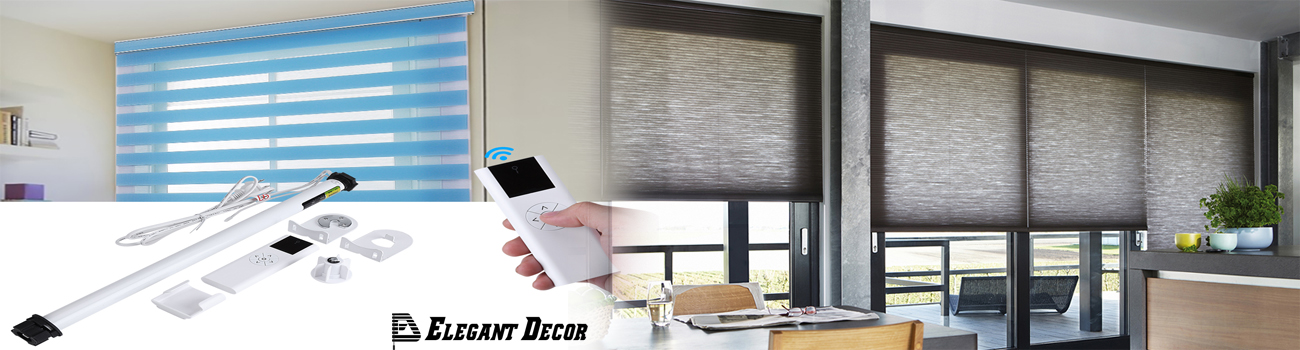 remote motorised zebra window blinds