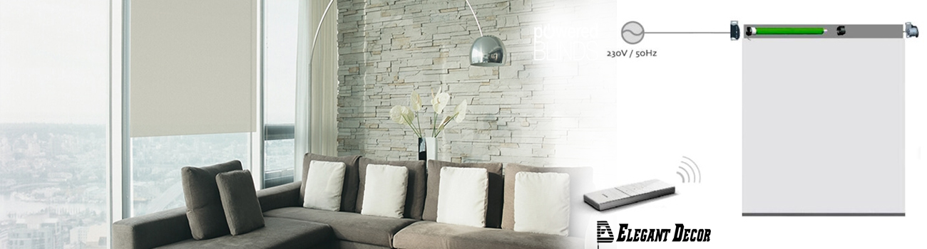 motorised roller blinds
